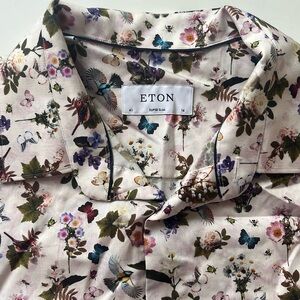 ETON, Worn 1x, Perfect Condition, Men’s Super Slim Floral Shirt